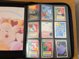 Pokemon niche non TCG binder topsun, old maid, exclusive Peru ,master trainer, uno, vintage for sale or trade