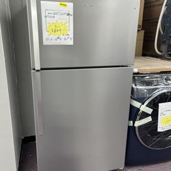 Refrigerator, 33” Wide Top Freezer Refrigerator With Warranty