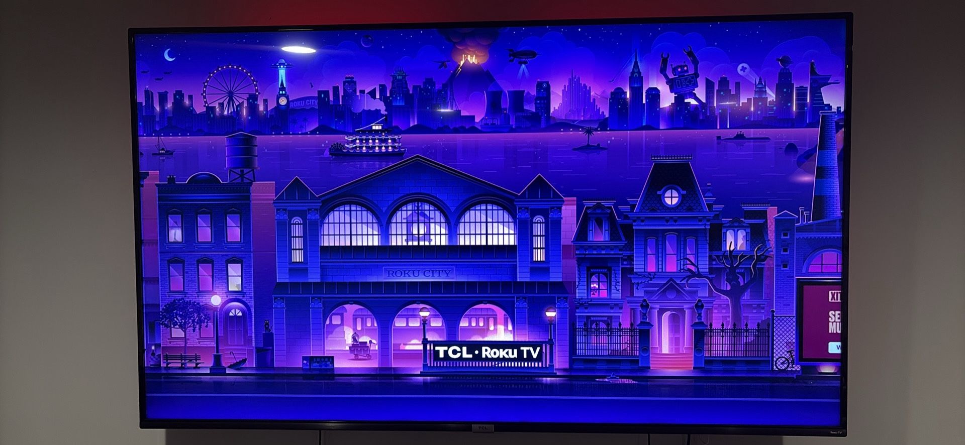 65” TCL Roku