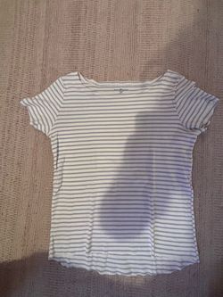 Striped Brandy Melville off the shoulder top