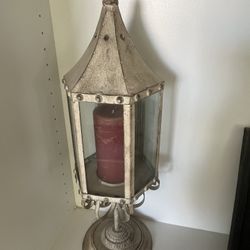 Candle Holder And Candle 