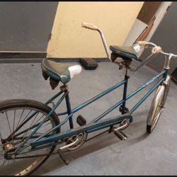 Vintage Schwinn “Twin” Tandem Single Speed Bicycle for Sale in