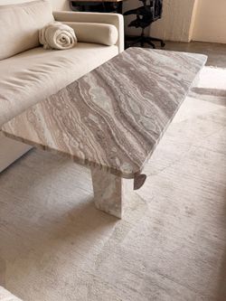 CB 2 Statement Marble Coffee Table