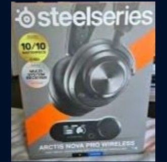 SteelSeries Arctis Nova Pro Wireless Multi-System Gaming Headset - Premium Hi-Fi Drivers - Active Noise Cancellation - Infinity Power System - ClearCa