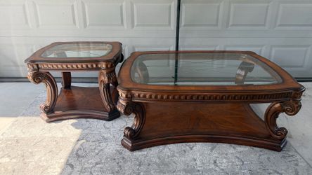 Coffee table and side table