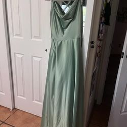 Green Prom Or Evening Dress Size Medium 