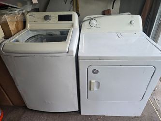 Washer and Electric Dryer