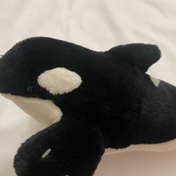 Kids Killer Whale Orcas Plush Toy Stuffed Animal Fish House Decor Black White