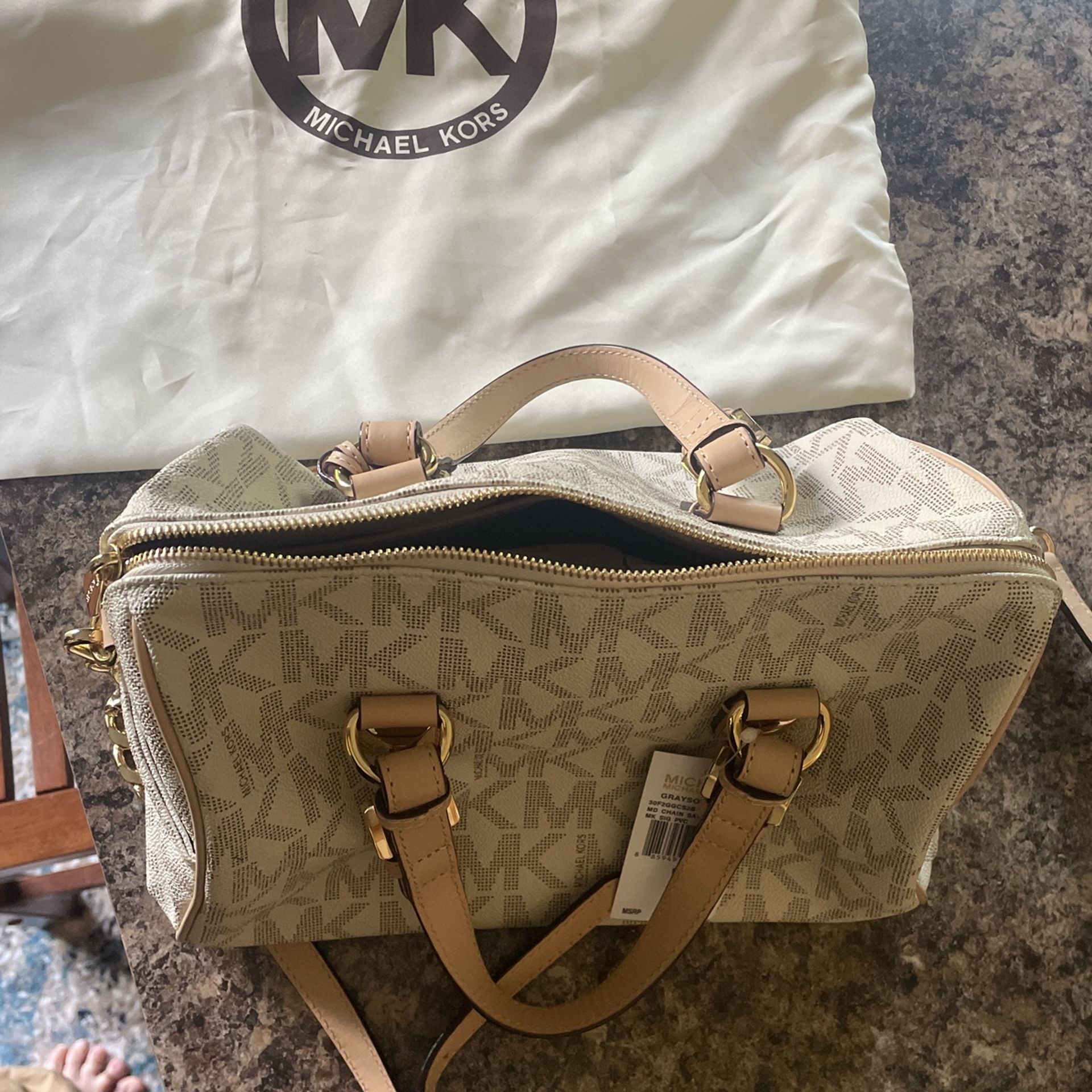 Michael Kors Medium Chain Satchel