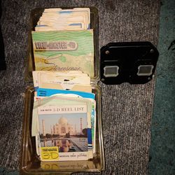 Early 50's Viewmaster  W/ 40 Reels