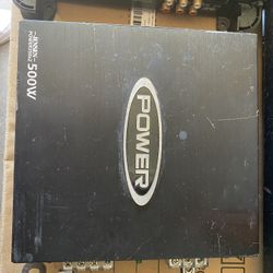 Jensen 500w Amp