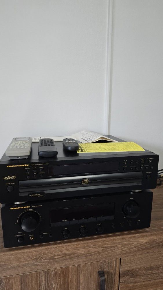 Marantz SR4120 Receiver + CC3000 CD Changer | 3 Remotes, Tested