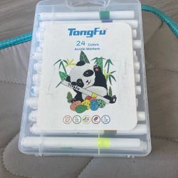 24 Color Acrylic Markers