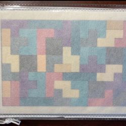 Wooden Tetris Cognitive Development Puzzle