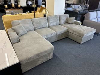 Gray Sectional 
