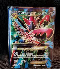 Pokémon M Scizor EX 120/122 Full Art Ultra Rare | BREAKpoint | Mega Evolution