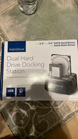 Insignia dual HD docking station