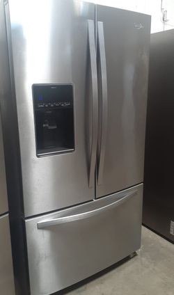 Whirlpool 3 Door Stainless Steel Refrigerator
