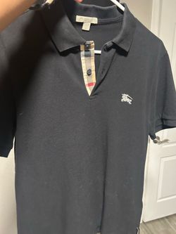 Burberry button shirt