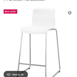 Ikea White barstool - Brand New In Box