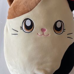 SQUISHMALLOW 12" Calico Cat Oliver  Valentine's Day Squad Limited Edition 