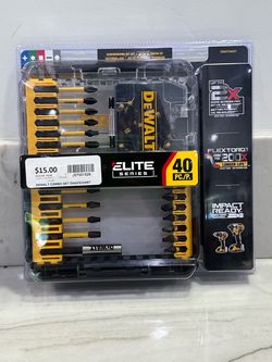 DEWALT ELITE SERIES 1/4-in x Impact Driver Bit Set 40