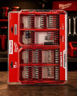 Milwaukee 74pcs Impact Bit Set