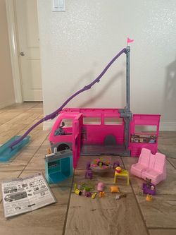 Barbie DreamCamper Playset & Camping Accessories