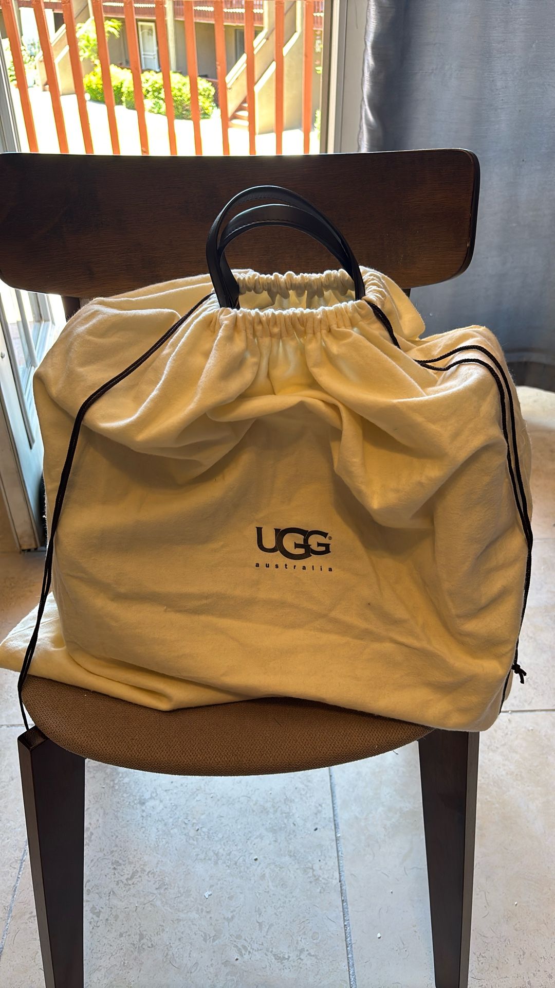 UGG Shearling And Leather Small Animal Carrier