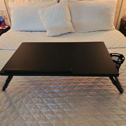 Black Laptop Desk for Bed