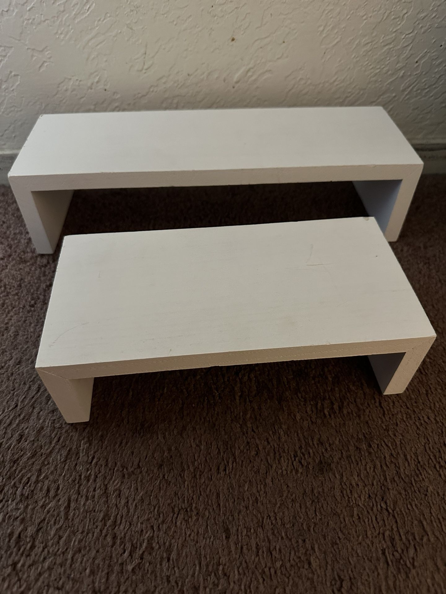 2 Piece Wooden Shelves