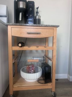 Bar cart - granite