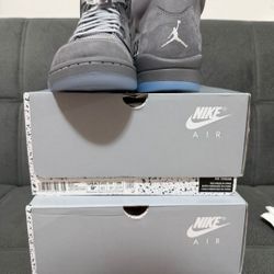 Jordan's 5 Wolf Gray 