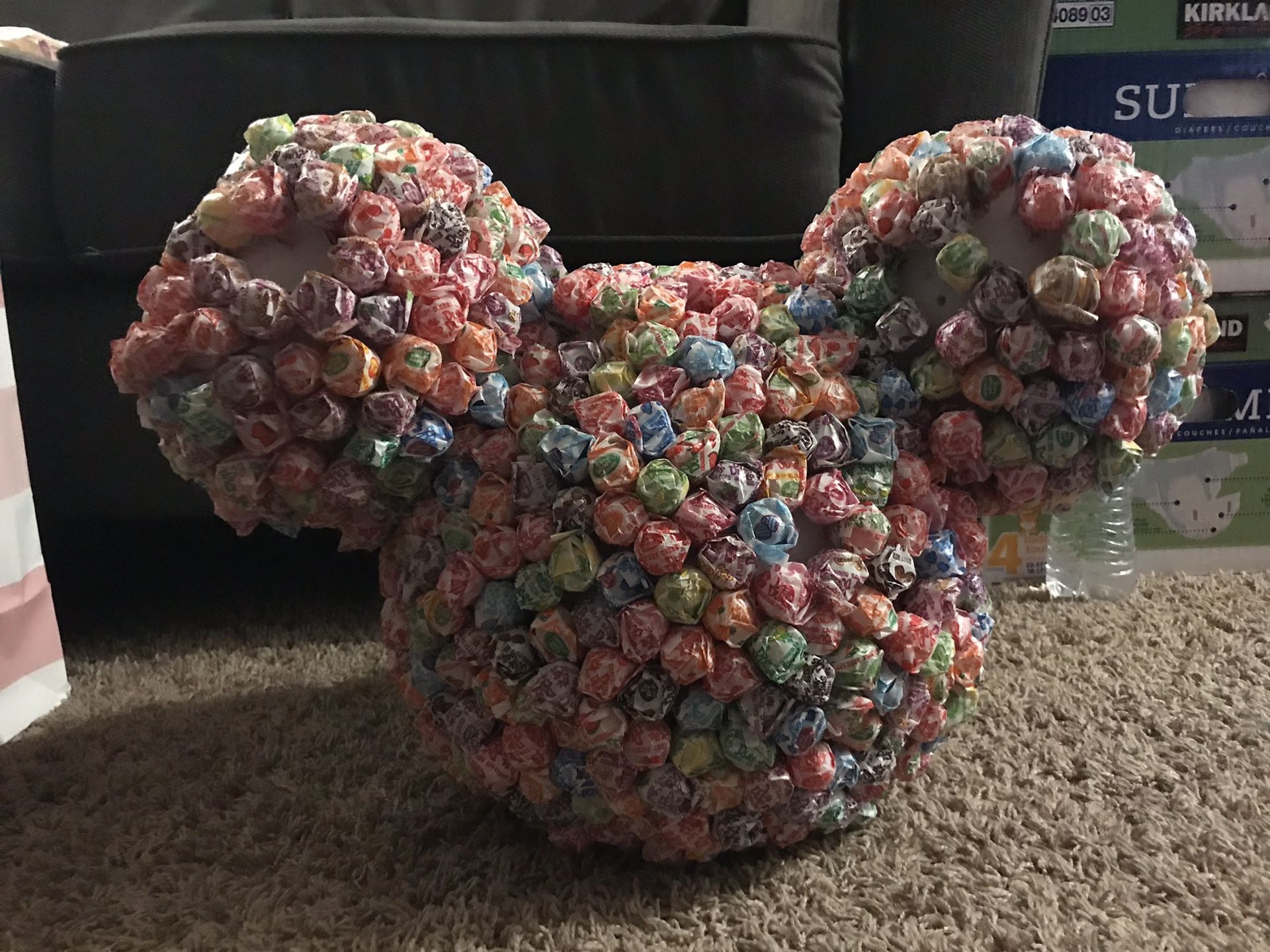Dum dum Mickey Minnie Mouse head