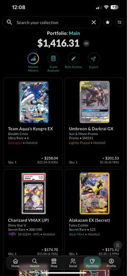 Pokemon card lot