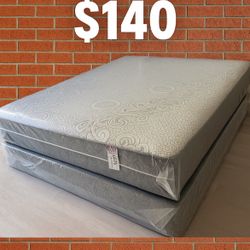 Queen Size Mattress + Box Spring 