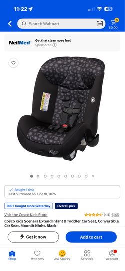 2 New car seats for babies/kids