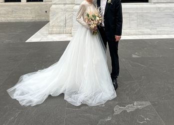 Wedding Dress Size Xs-S