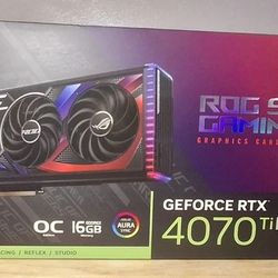 ASUS ROG STRIX GeForce RTX 4070 Ti SUPER 16G GAMING Graphics Card