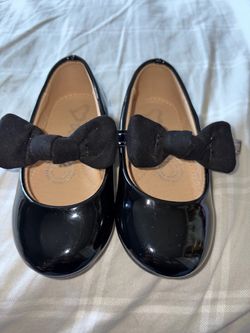 Toddler Girl Black Patent Mary Jane Flats