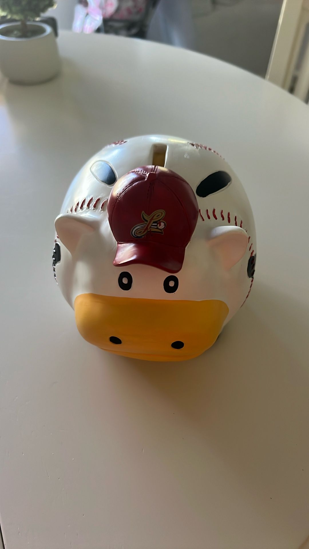 “GOOD CONDITION” LANCASTER BARNSTORMERS SGA CYLO COIN BANK