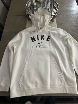Nike Golf Pullover Hoodie White
