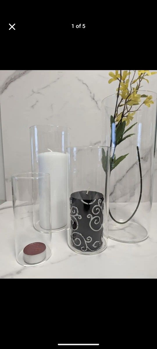 Candle Holders/ Vases - Nesting ***NEW***