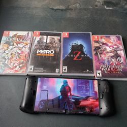 $175! 256GB Nintendo switch v2 2020 With 0 Games, & Charger only. $30! Per Game or 4 For $100!. So all $275! With 4 Games