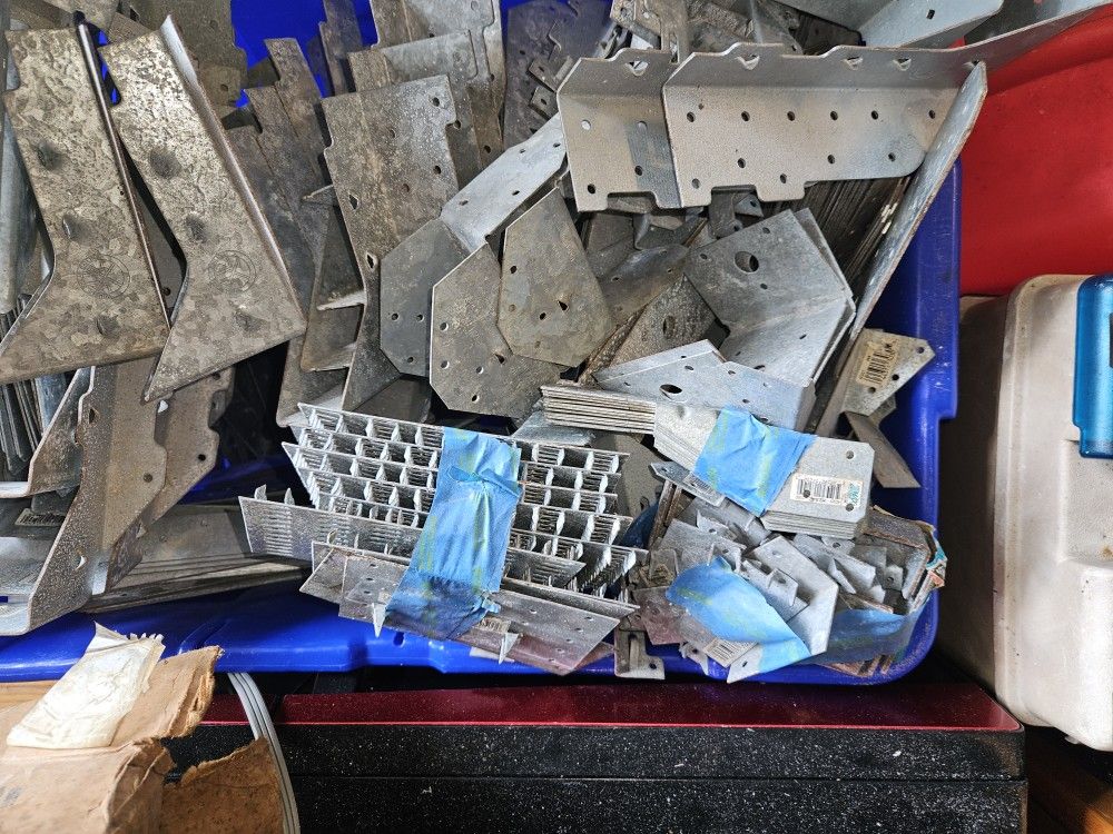 Mixture Of TECO Joist Hangers