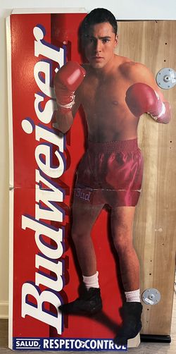 Vintage Lifesize Cardboard Stand Up Cut Out Store Display Oscar De La Hoya John Wayne Star Wars Jar Jar Binks NFL Ronnie Lott