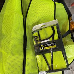 10 New Packs Of Cordova General Purpose Safety Vest
