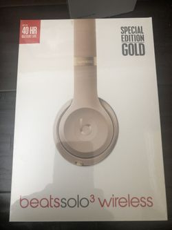 Beats Solo3 Wireless Special Edition Gold