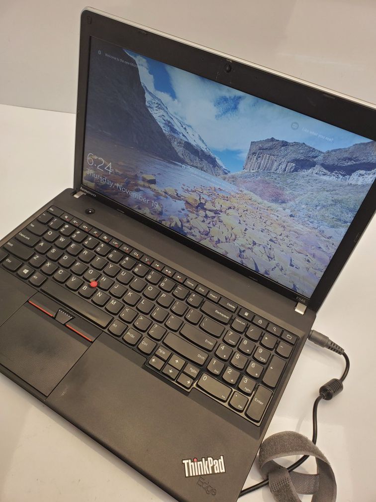 Lenovo Laptop E545 AMD A8-5550M With Radeon HD Graphics 8gb Ram 240 gb SSD Windows 10 Pro Office 2019 Computer