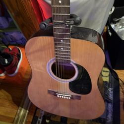 6 String Acoustic Guitar 